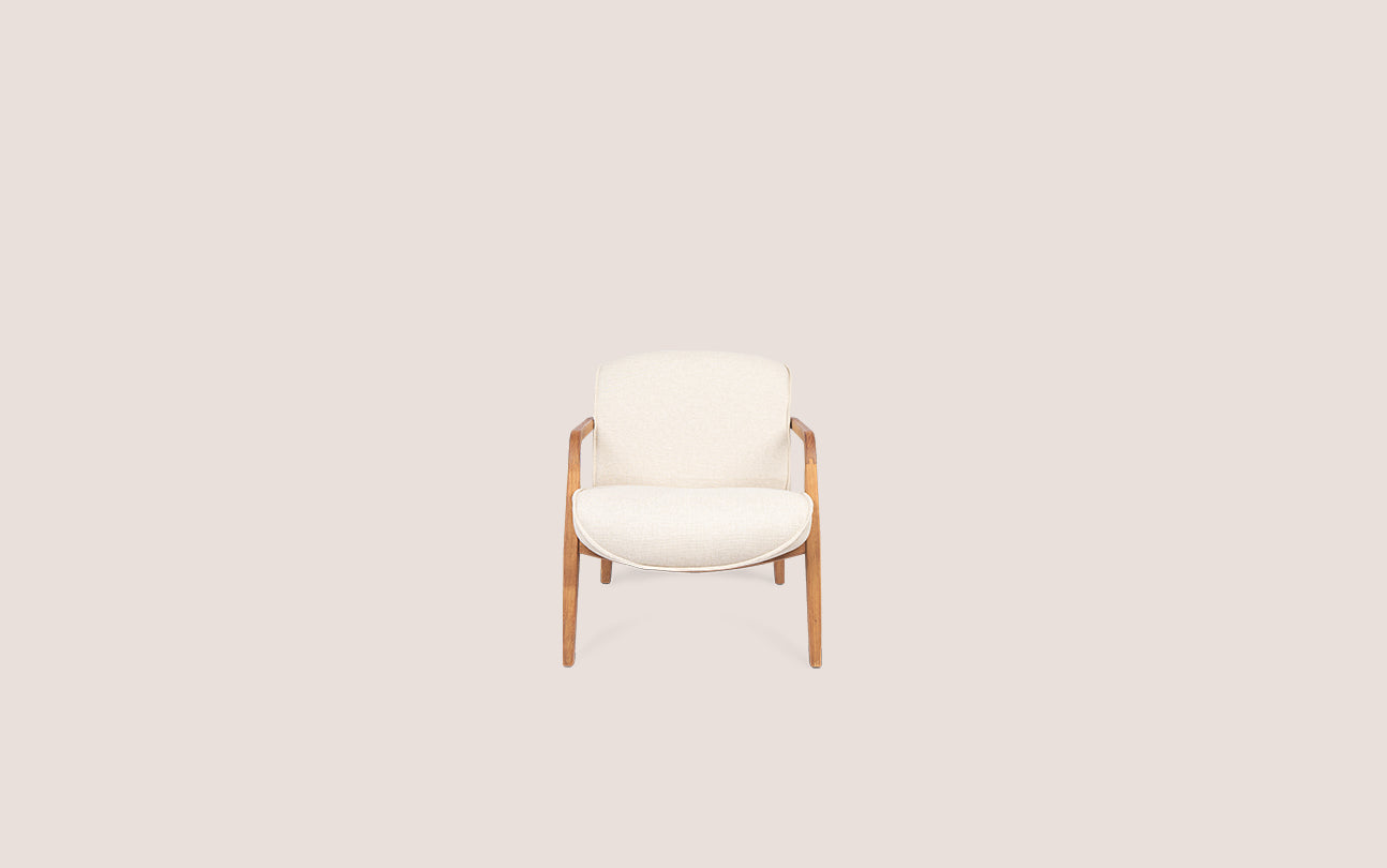 Jesse Lounge Chair - Custard