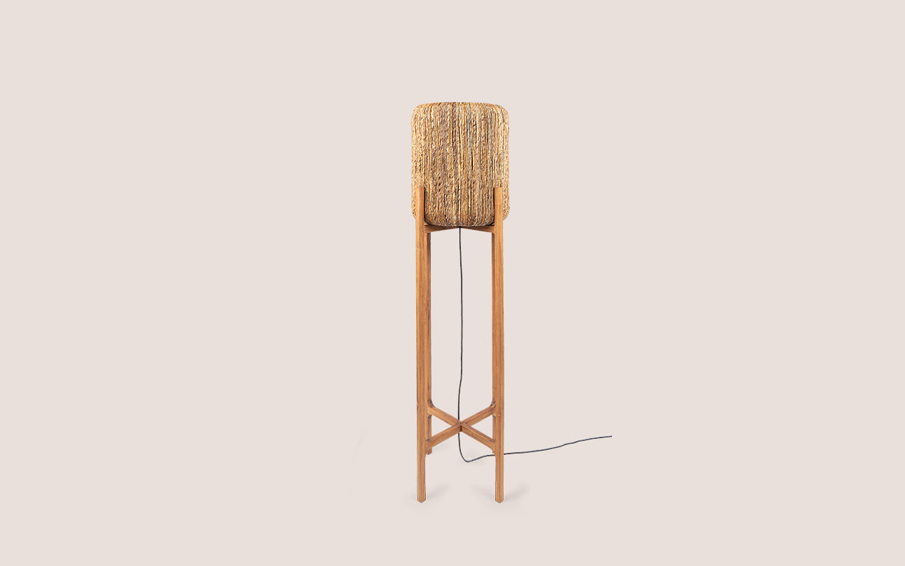 Aurora Standing Lamp - Abaca