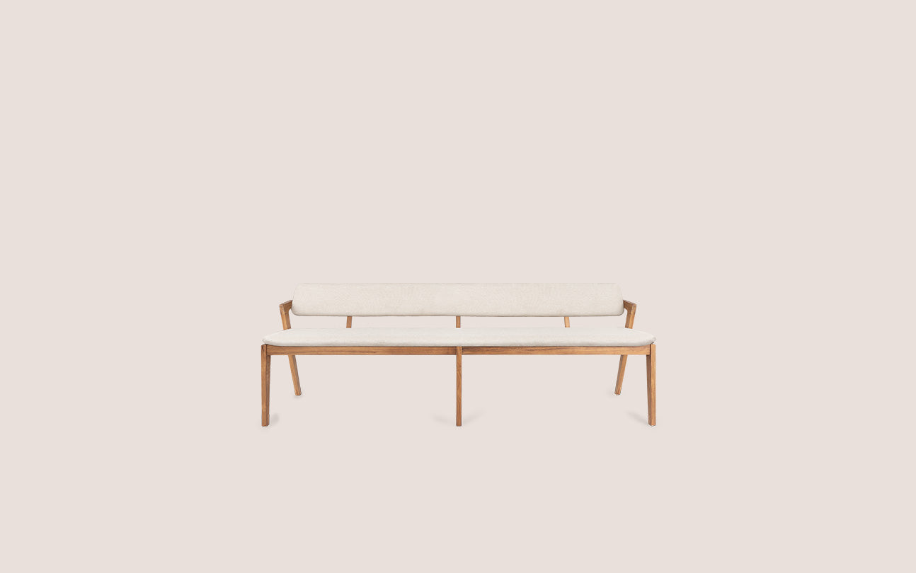 Noa Dining Table Bench Custard