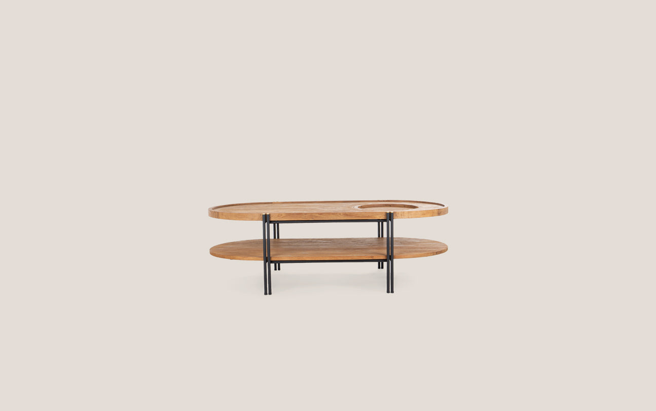Coco Coffee Table 2 Tops with tray