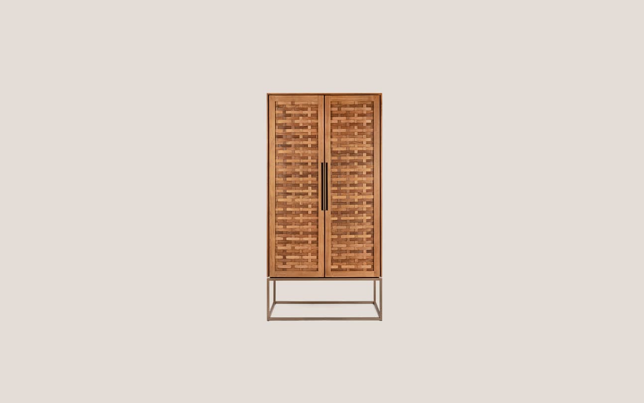 Karma Pure Cabinet 2 Doors Tall