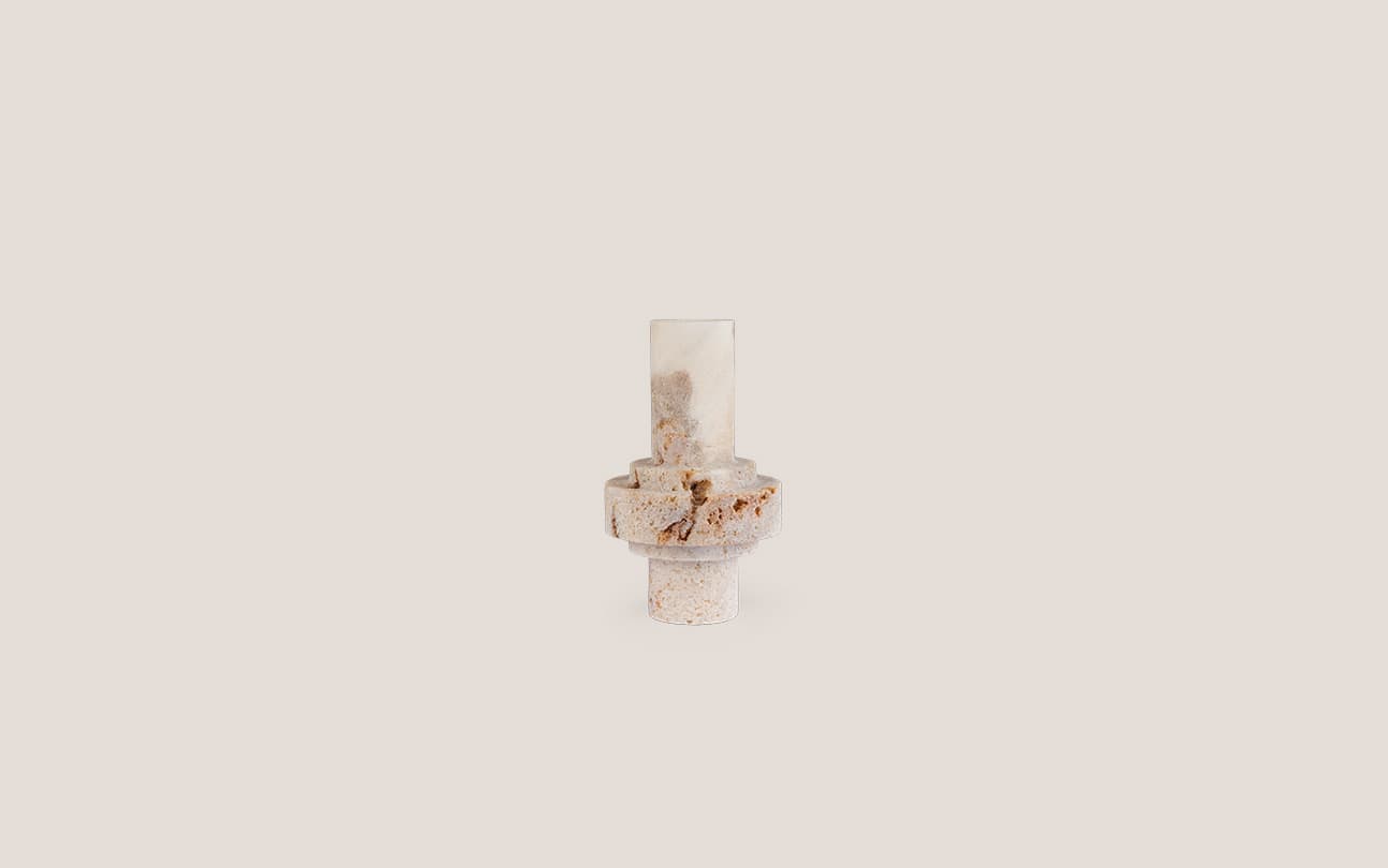 Cylinder Onyx Vase