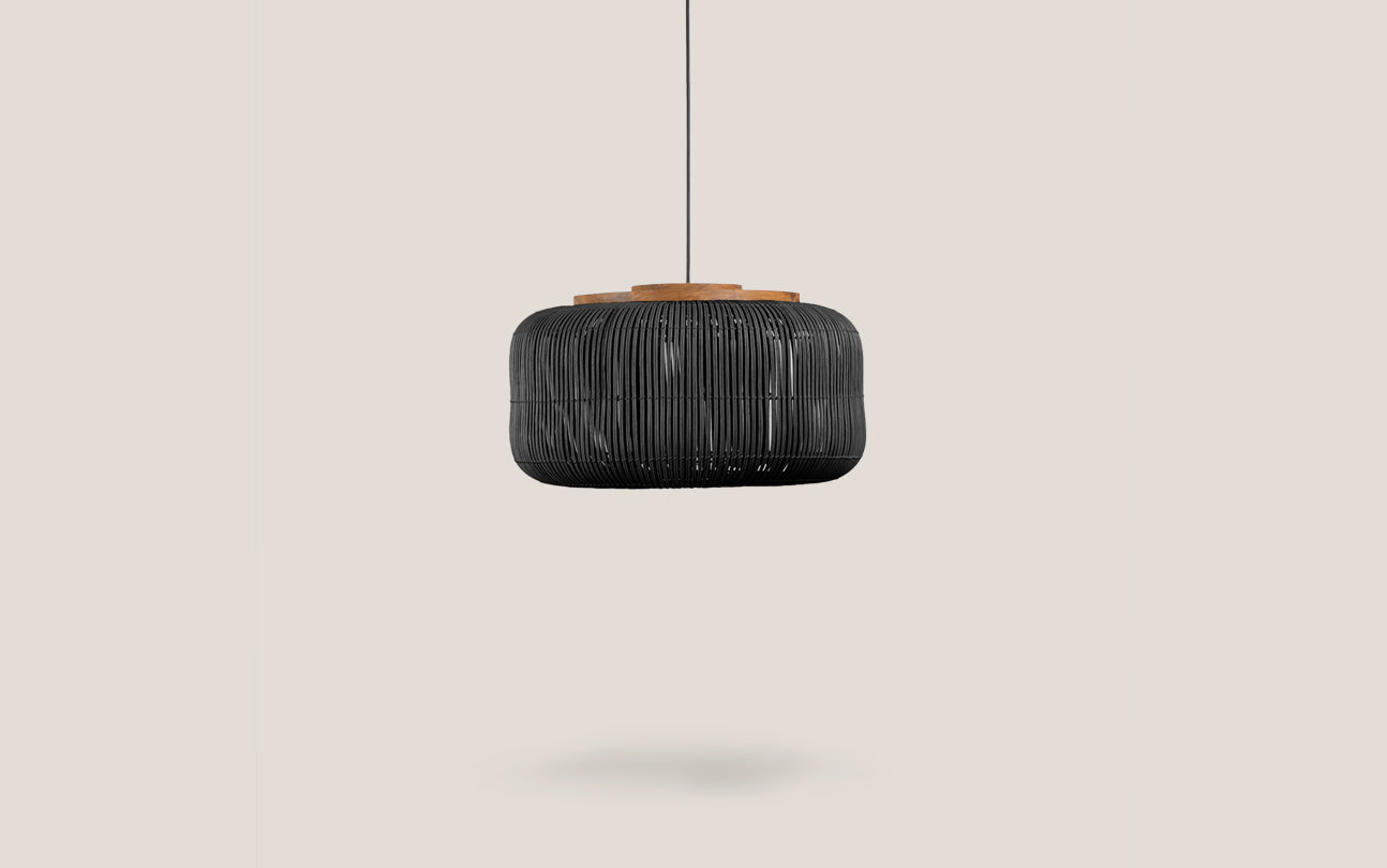 Bucket Hanging Lamp Charcoal