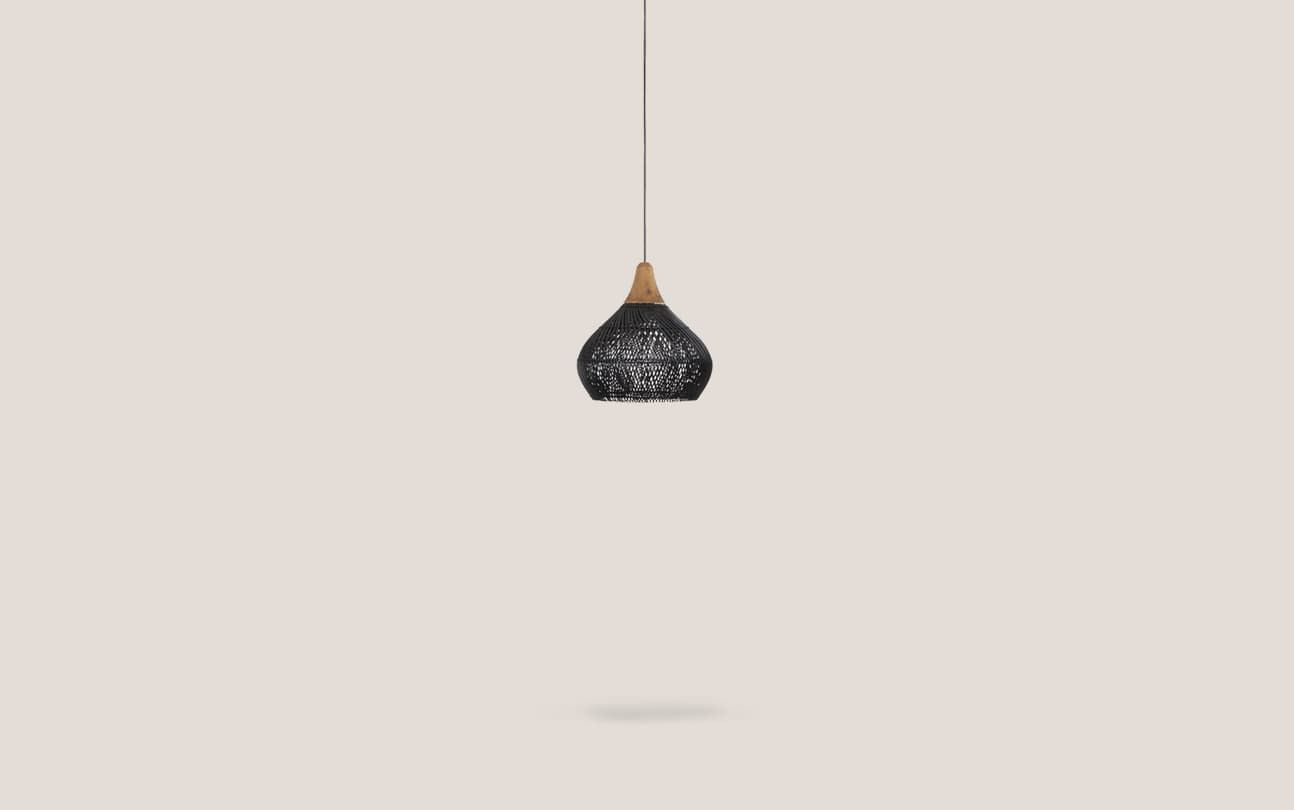 Bright bell lamp charcoal