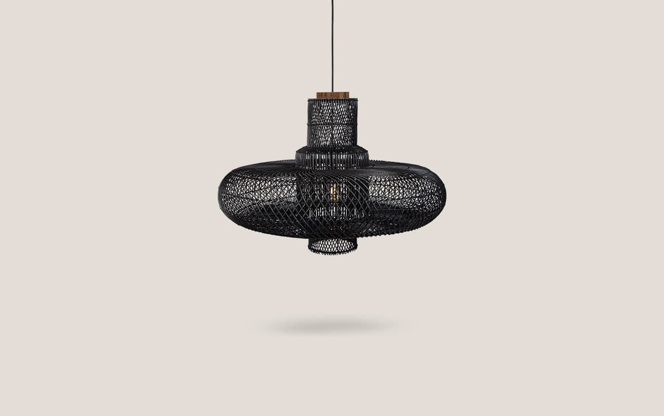 Organo Lampshade Black