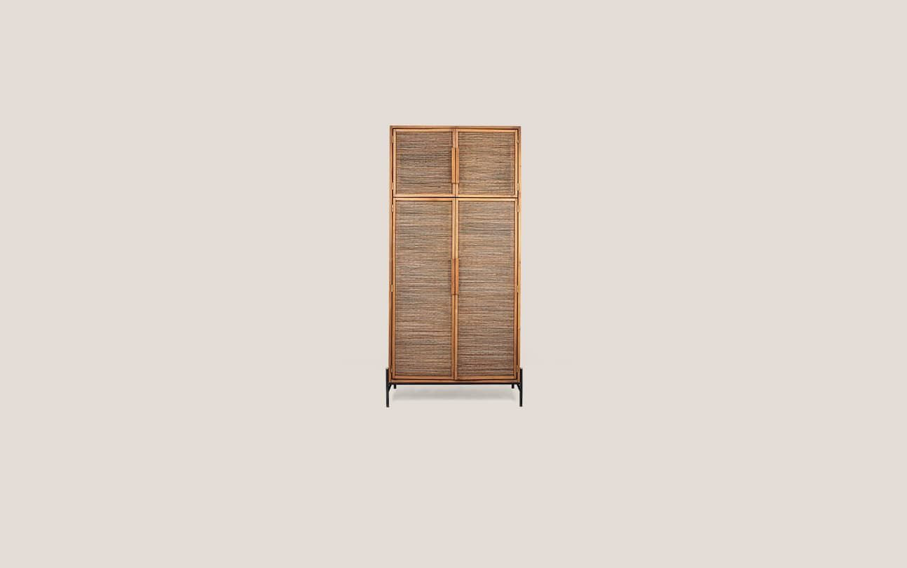 Coco Wardrobe 4 Doors 1 Drawer
