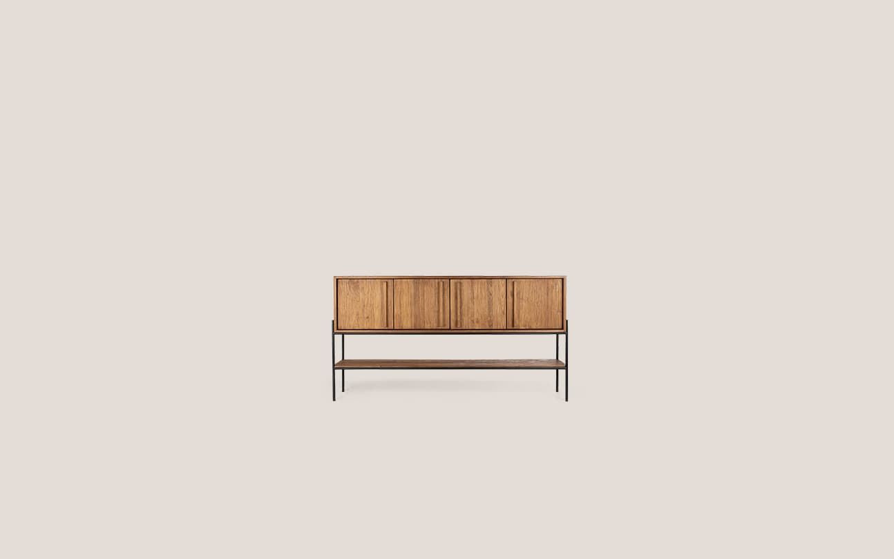 Outline Dresser 4 Doors 1 Open Rack