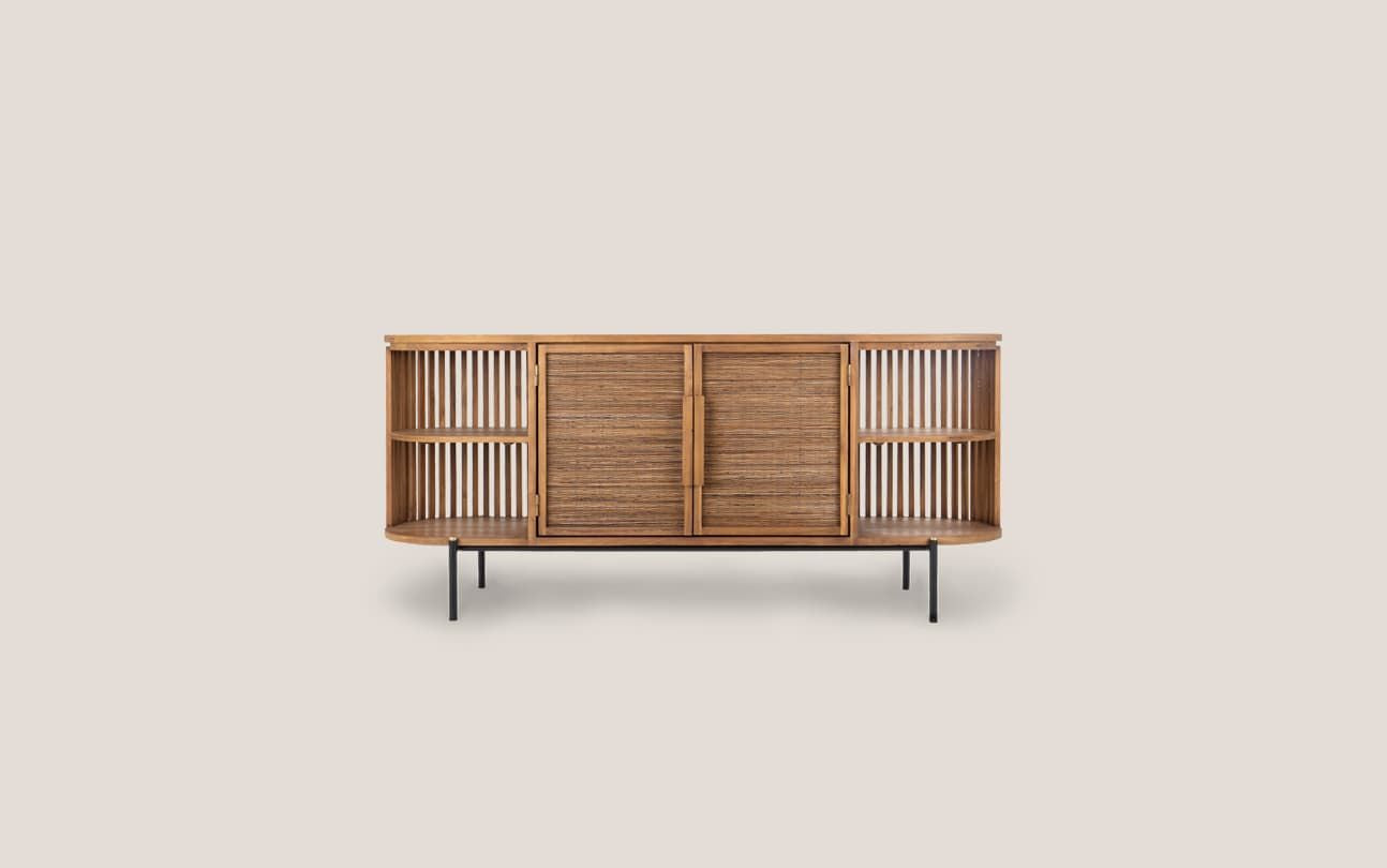 Coco Dresser 2 Doors 4 Open Racks B