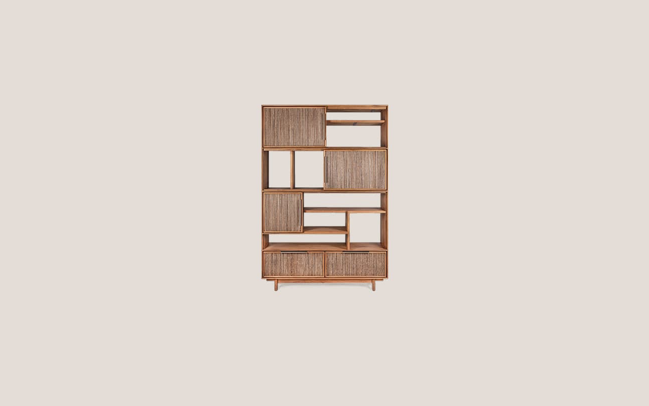 Grace Cabinet 3 Sliding Doors 2 Drawers