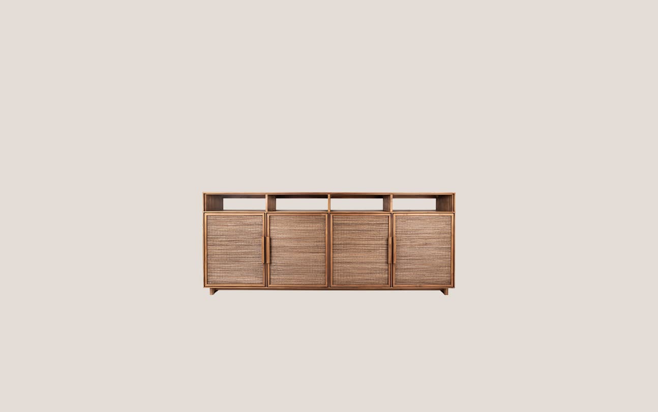Hopper High Dresser 4 Doors
