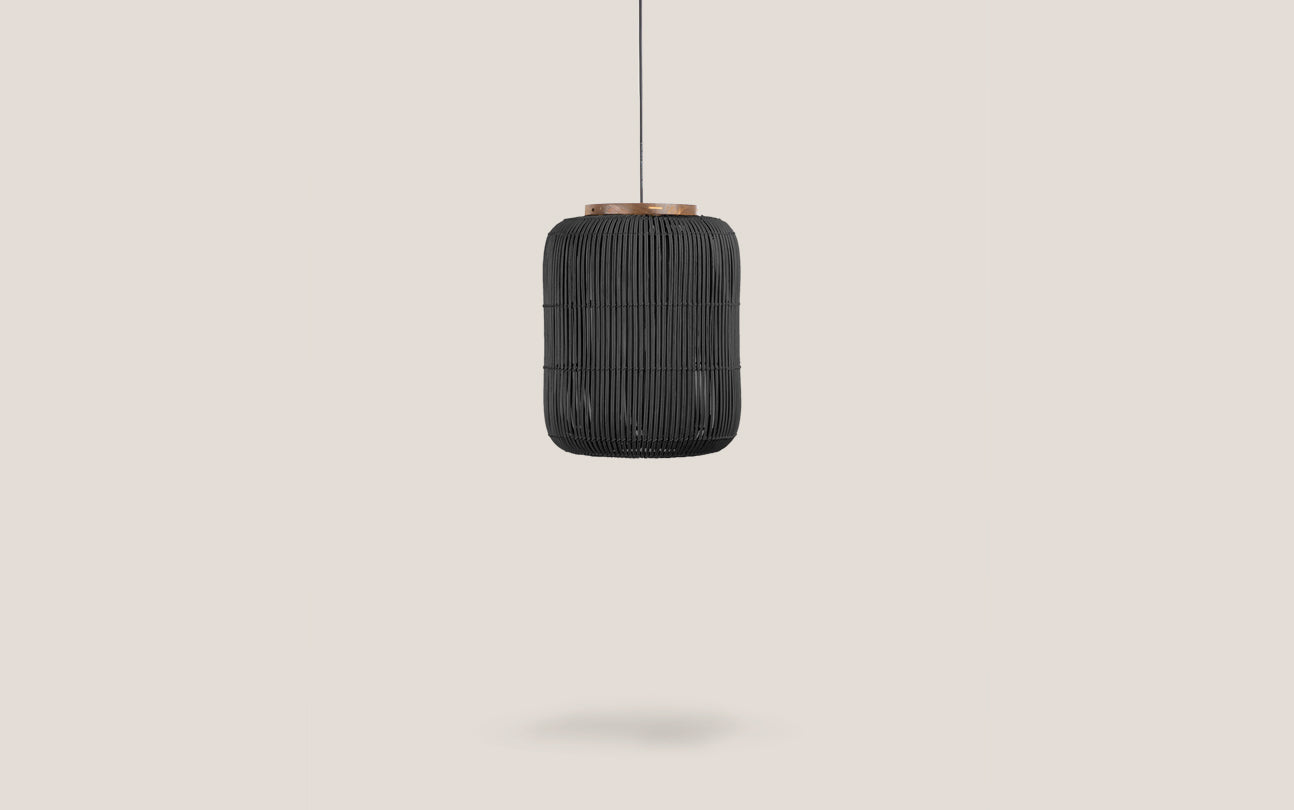 Barrel Hanging Lamp Charcoal