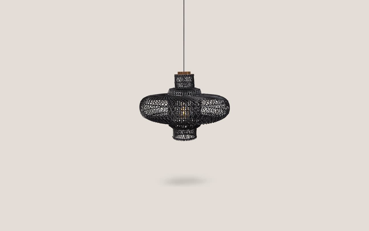 Organo Lampshade Black