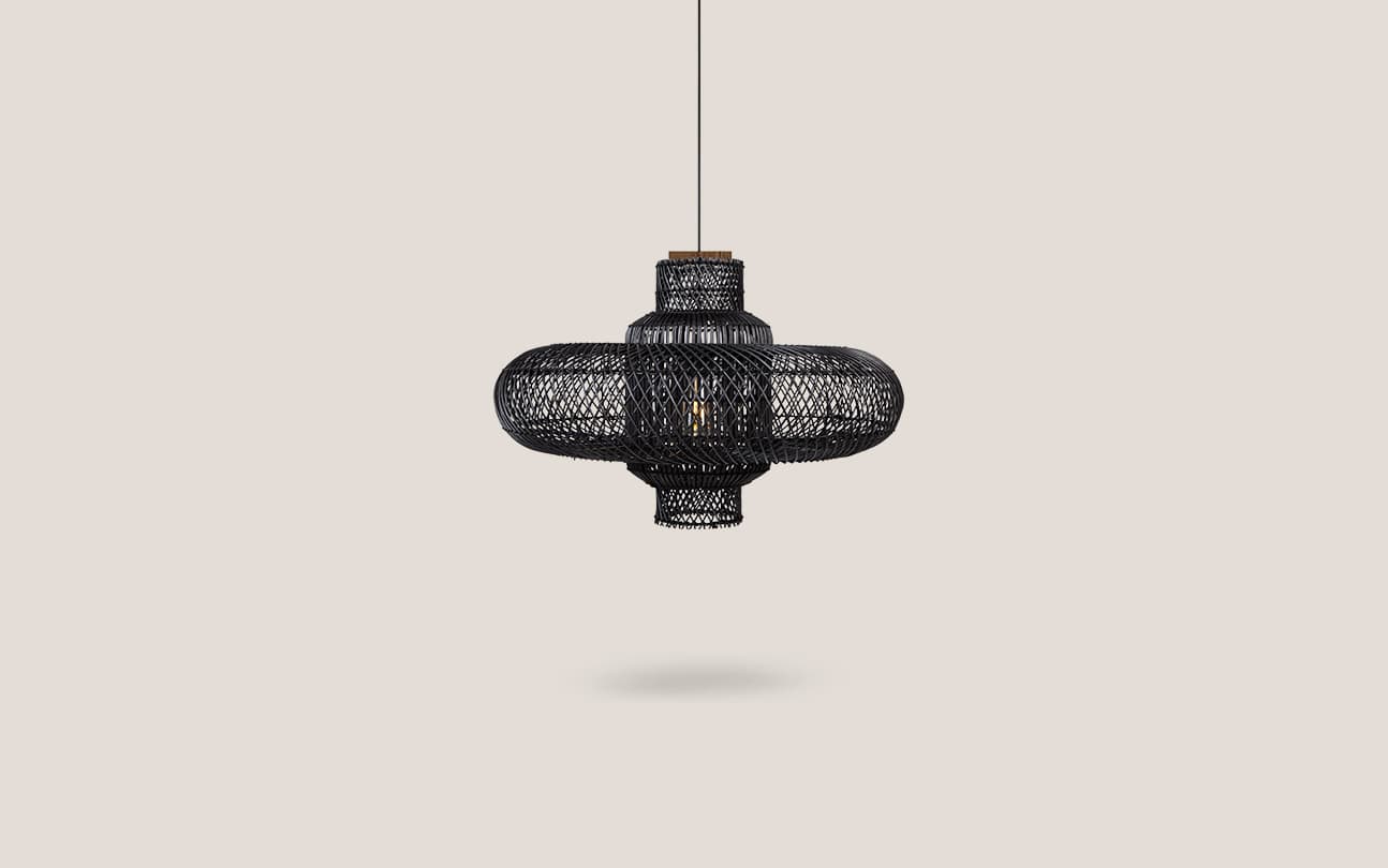 Organo Lampshade Black