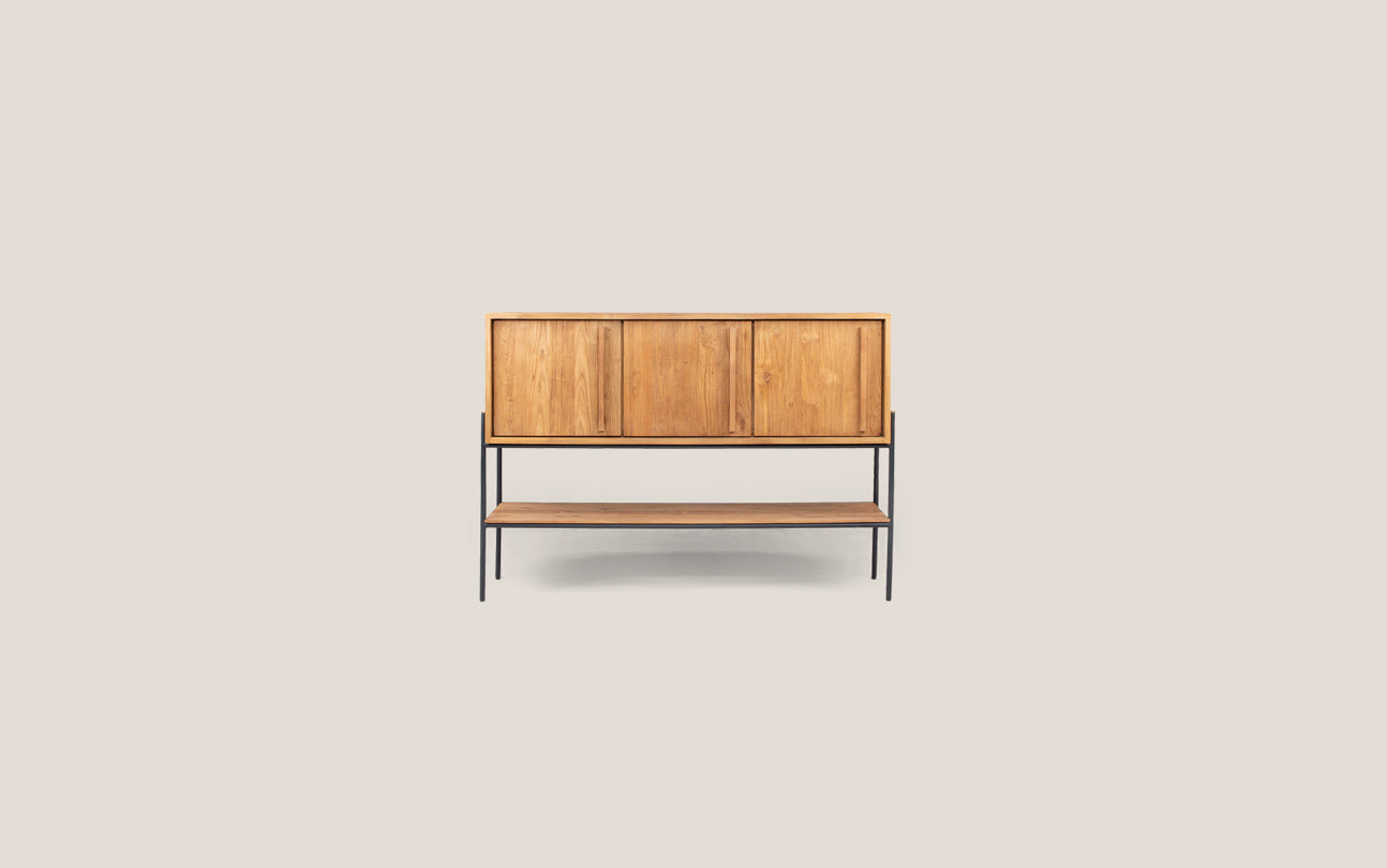 Outline Dresser 3 Doors 1 Open Rack
