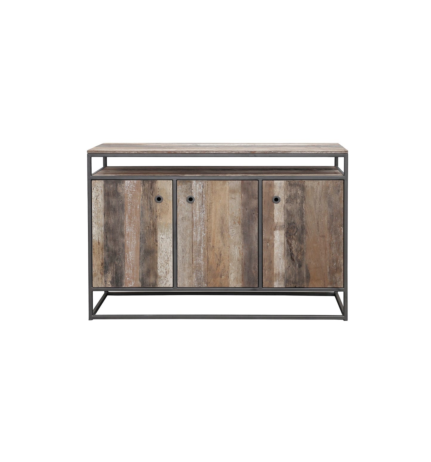 Tuareg high dresser 3 doors, 1 open rack