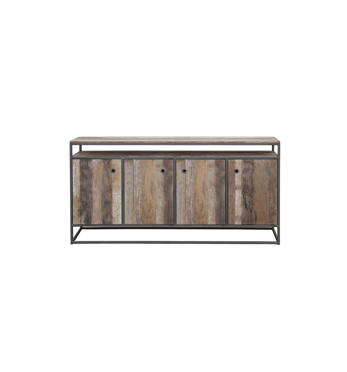 Tuareg High Dresser 4 doors, 1 Open Rack
