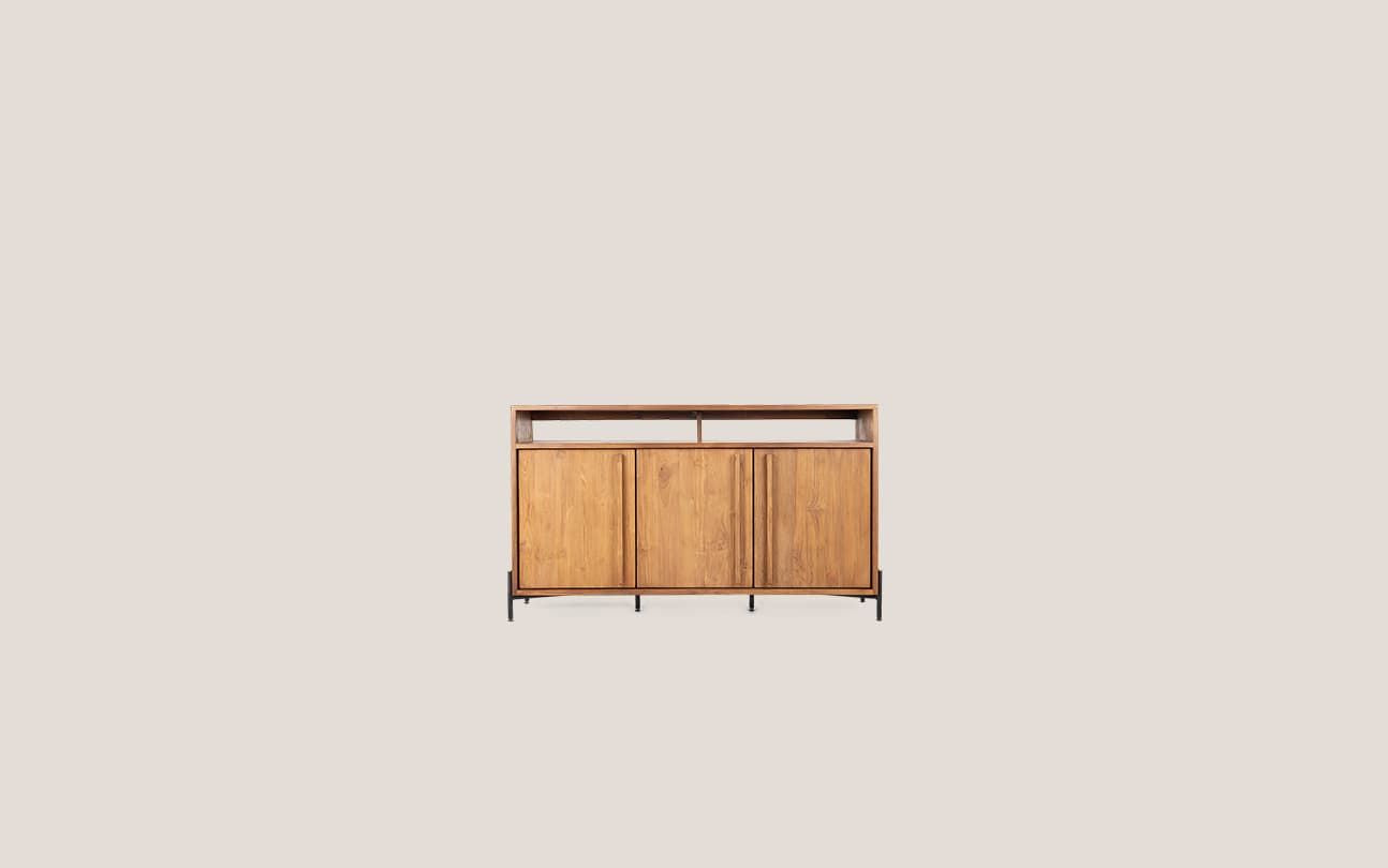 Outline Dresser 3 Doors 1 Open Racks